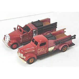 1948 Task Master & 1939 Ward Lafrance Diecast High Speed No 1 Firetrucks 1:64